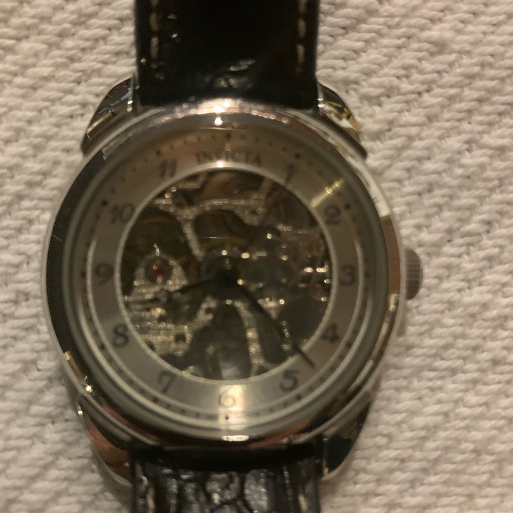 Invicta skeleton watch